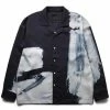 IISE BRUSH BUTTON UP -NIke Shop IISEBRUSHBUTTONUPBLACKWHITEMFW22 02 02 1