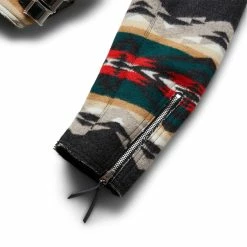 Junya Watanabe QUILTED BIKER JACKET -NIke Shop JunyaWatanabexCommedesGarconsMEN SJACKETGRYGRNORXBLK3WJ J014 W22 3