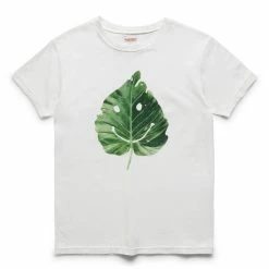 KAPITAL 20/-JERSEY CREW T (SMILE LEAF)