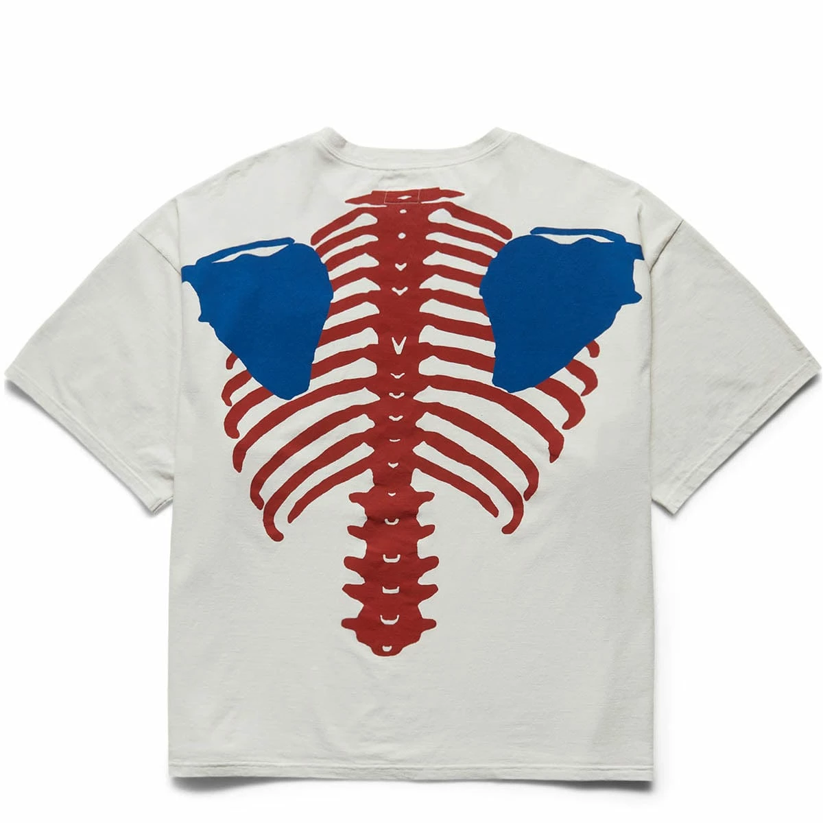 KAPITAL JERSEY 2TONES BIG POCKET T (BONE) 4 KAPITAL JERSEY 2TONES BIG POCKET T (BONE) - Image 2