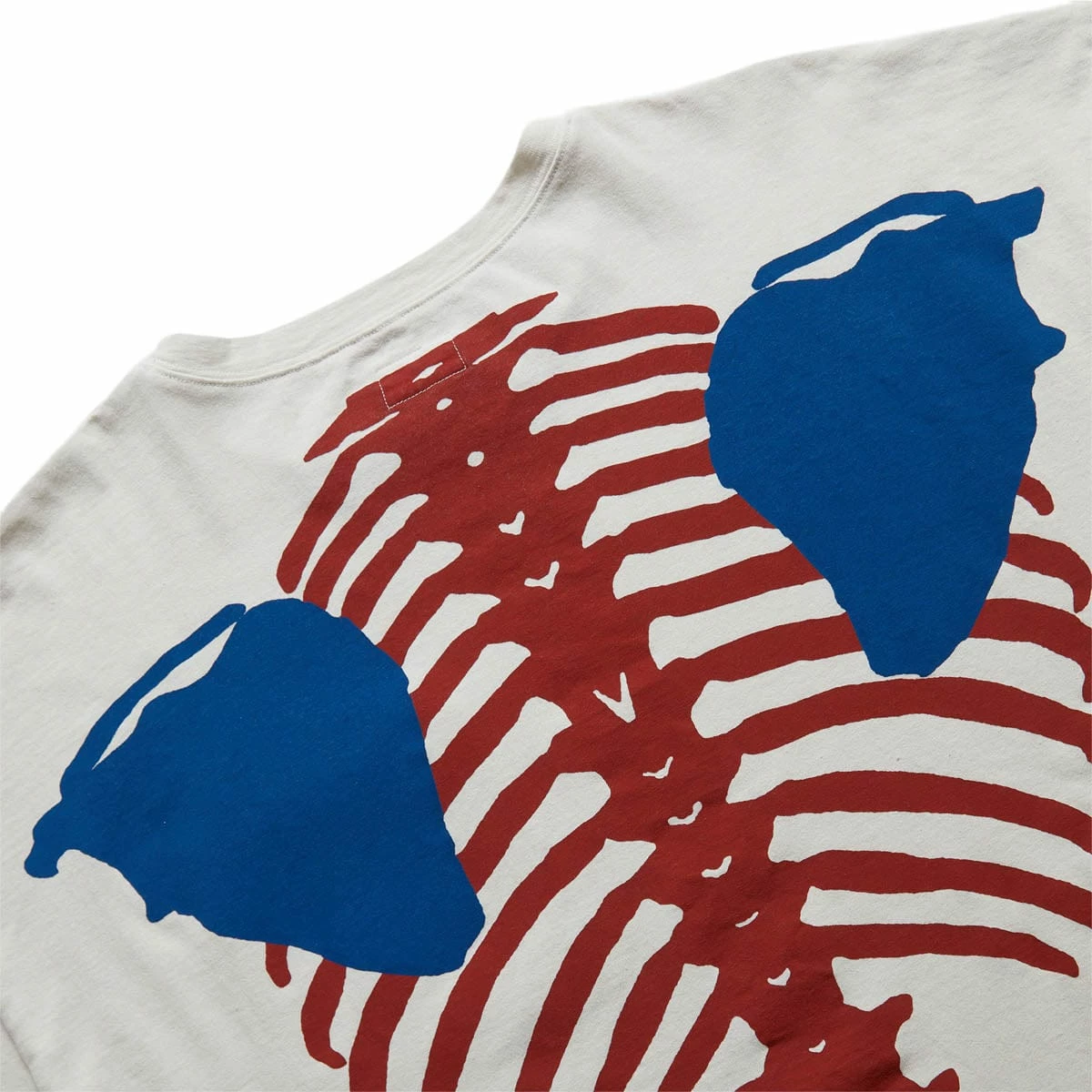 KAPITAL JERSEY 2TONES BIG POCKET T (BONE) 5 KAPITAL JERSEY 2TONES BIG POCKET T (BONE) - Image 3