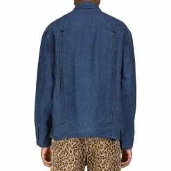 KAPITAL INDIGO LINEN CUBA COVERALL -NIke Shop KAPITAL IDG LINEN CUBA COVERALL IDG 2 K1803LJ011 7