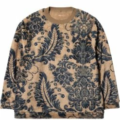 KAPITAL DAMASK FLEECE BIG SWEAT (VIRGINMARY)