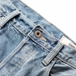 KAPITAL 14OZ DENIM 5P MONKEY CISCO (66 Psyche Kneed Remake) -NIke Shop Kapital14OZDENIM5PMONKEYCISCO 66PSYCHEKNEEDREMAKE BURGUNDY34K2109LP009 3