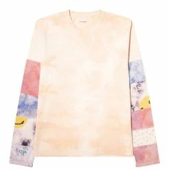 KAPITAL 18.5/-JERSEY HIPPIE LONG SLEEVE T (ASHBURY DYED)