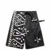 KAPITAL COMBED BURBERRY HUMONGO CROSS EASY SHORTS -NIke Shop KapitalCOMBEDBURBERRYHUMONGOCROSSEASYSHORTSBLACK2K2105SP153 1
