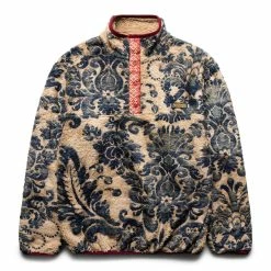 KAPITAL DAMASK FLEECE PULLOVER