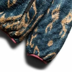 KAPITAL JAVA KASURI FLEECE ZIP BLOUSON -NIke Shop KapitalJAVAKASURIFLEECEZIPBLOUSONNAVY1K2110LC095 4