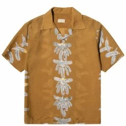 KAPITAL SILK RAYON EAGLE JEWEL ALOHA SHIRT
