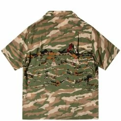 KAPITAL SILK RAYON TIPI CAMO ALOHA SHIRT -NIke Shop KapitalSILKRAYONTIPICAMOALOHASHIRTKHAKI3K2006SS207 2