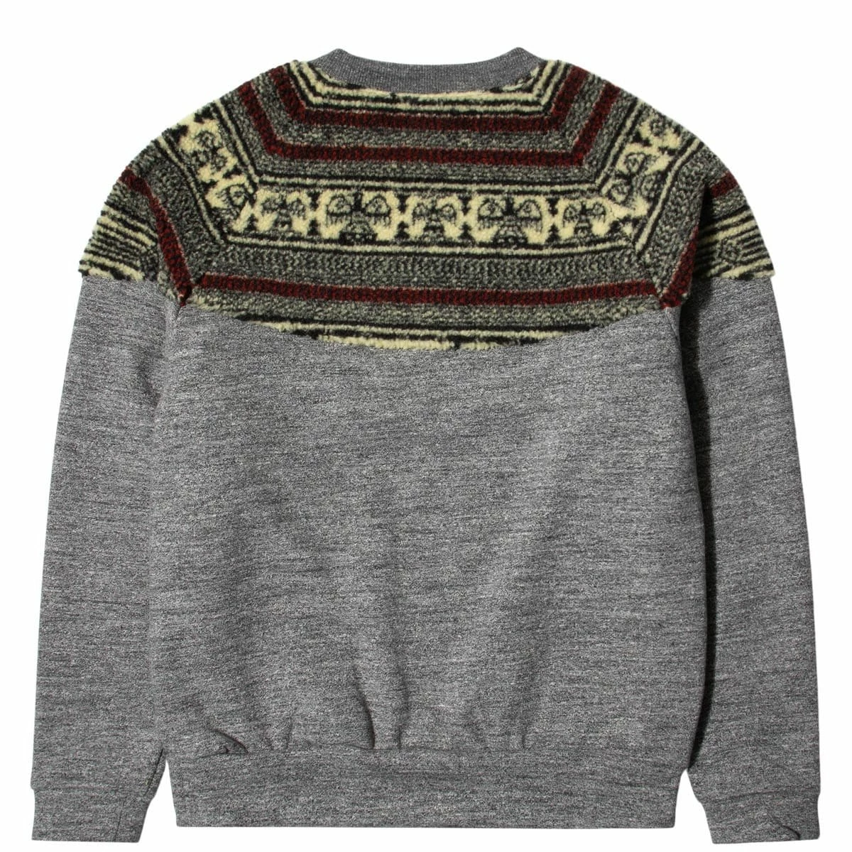 KAPITAL TOP FLEECE X BIRDS-EYE FLEECE NORDIC SWEAT 4 KAPITAL TOP FLEECE X BIRDS-EYE FLEECE NORDIC SWEAT - Image 2