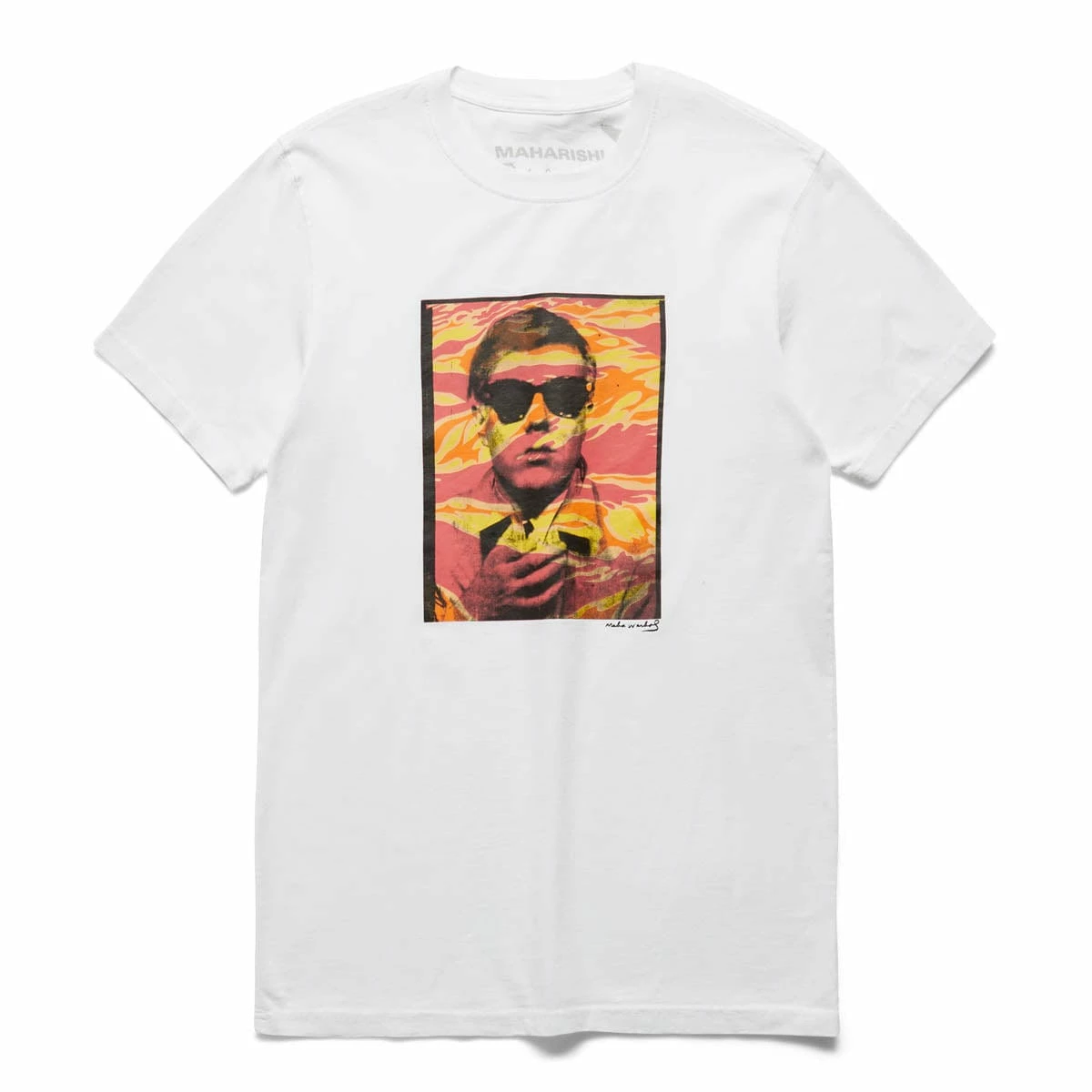 Maharishi WARHOL POLAROID PORTRAIT T-SHIRT 3 Maharishi WARHOL POLAROID PORTRAIT T-SHIRT