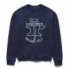 Malbon Golf HAMMER CREWNECK -NIke Shop MALBONHAMMERCREWNECKNAVYSM 7371 NVY 1