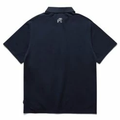 Malbon Golf HAMMER PIQUE POLO -NIke Shop MALBONHAMMERPIQUEPOLONAVYSM 7368 NAV 2