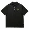 Malbon Golf MESH POLO 1 Malbon Golf MESH POLO -NIke Shop MALBONMESHPOLOBLACKSM 7386 BLK 1