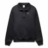 Nike SOLO SWOOSH HALF ZIP -NIke Shop NIKESOLOSWOOSHHALFZIPBLACKWHITESDQ5209 010 1