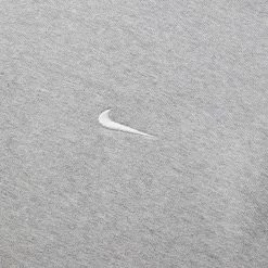 Nike SOLO SWOOSH HOODIE 7 Nike SOLO SWOOSH HOODIE -NIke Shop NIKESOLOSWOOSHHOODDKGREYHEATHERWHITELDX1355 063 3