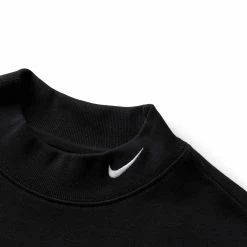 Nike SPORTSWEAR LONG SLEEVE MOCK NECK -NIke Shop NIKESPORTSWEARBLACKWHITEMDX5868 010 2