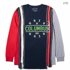 Needles 7 CUTS L/S TEE - COLLEGE FW21 (MEDIUM/MULTIPLE STYLES) 38 Needles 7 CUTS L/S TEE - COLLEGE FW21 (MEDIUM/MULTIPLE STYLES) -NIke Shop Needles7CUTSLSTEE COLLEGEFW21 M ASSTM 15 JO294 1