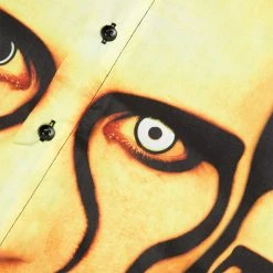 Pleasures MANSON BUTTON DOWN -NIke Shop PleasuresMANSONBUTTONDOWNBLACKMP20M001 4