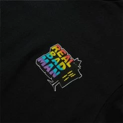 Real Bad Man CRIMEWAVE MFG S/S TEE -NIke Shop REALBADMANCRIMEWAVEMFGSSTEEBLACKSRBM09063 4