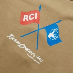 Reese Cooper FLAGS CREWNECK SWEATSHIRT -NIke Shop REESECOOPERFLAGSCREWNECKSWEATSHIRTKHAKIMFA00124 3