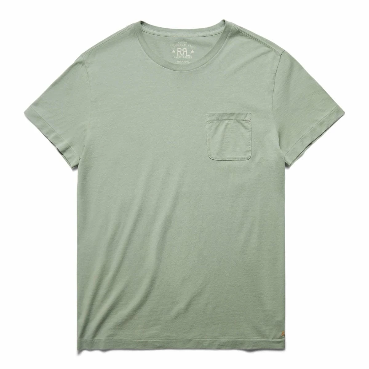 RRL GARMENT-DYED CREWNECK T-SHIRT W/ POCKET 3 RRL GARMENT-DYED CREWNECK T-SHIRT W/ POCKET