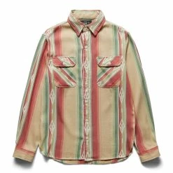 RRL PRINTED MATLOCK WORKSHIRT