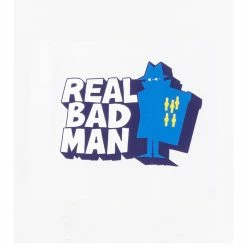 Real Bad Man RBM FRONT HITTER S/S TEE -NIke Shop RealBadManRBMFRONTHITTERSSTEEWHITERBM7043 3