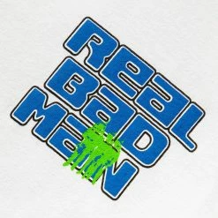 Real Bad Man WARNING SS TEE -NIke Shop RealBadManWARNINGSSTEEWHITESRBM10002 3