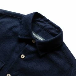 Reese Cooper FLANNEL BUTTON DOWN SHIRT -NIke Shop ReeseCooperFLANNELBUTTONDOWNSHIRTNAVYBLUESTS00068 3