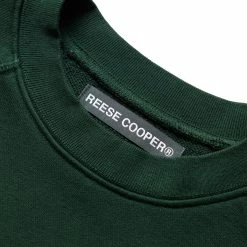 Reese Cooper TWO STEPS FORWARD CREWNECK SWEATSHIRT -NIke Shop ReeseCooperTWOSTEPSFORWARDCREWNECKSWEATSHIRTFORESTGREENSTS00152 4