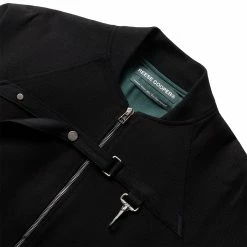 Reese Cooper WOOL SERGE BOMBER JACKET -NIke Shop ReeseCooperWOOLSERGEBOMBERJACKETBLACKMTS00023 3