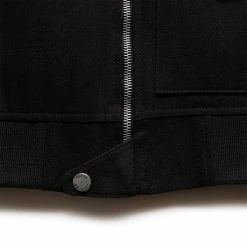 Reese Cooper WOOL SERGE BOMBER JACKET -NIke Shop ReeseCooperWOOLSERGEBOMBERJACKETBLACKMTS00023 5