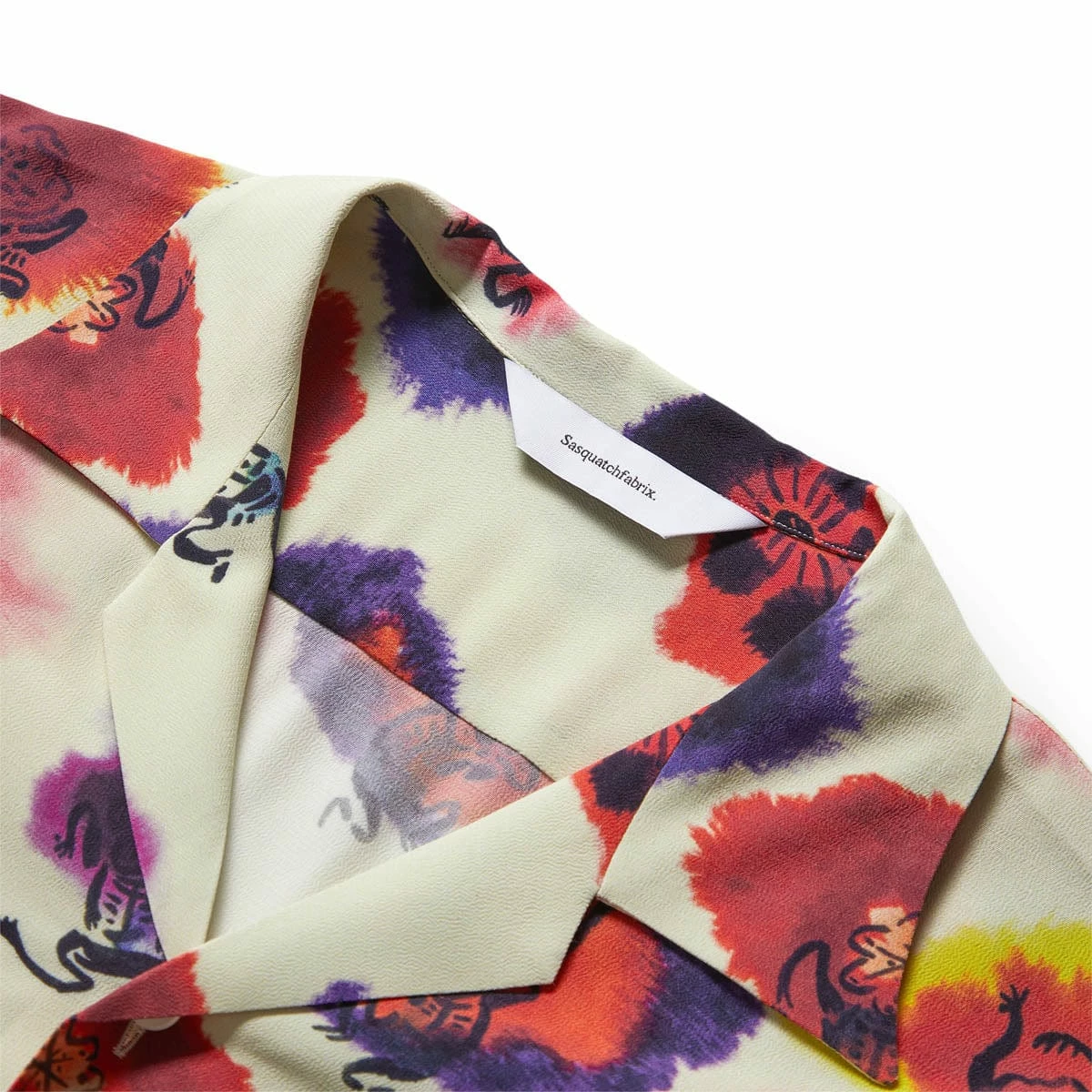 Sasquatchfabrix "KASHIN DYES” OPEN COLLAR H/S SHIRT 5 Sasquatchfabrix "KASHIN DYES” OPEN COLLAR H/S SHIRT - Image 3