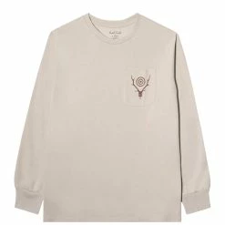 South2 West8 LS ROUND POCKET TEE