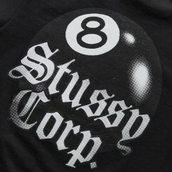 Stüssy 8 BALL CORP. TEE 9 Stüssy 8 BALL CORP. TEE -NIke Shop STUSSY8BALLCORP.TEEBLACKS1904868 5