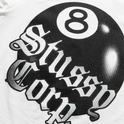 Stüssy 8 BALL CORP. TEE 11 Stüssy 8 BALL CORP. TEE -NIke Shop STUSSY8BALLCORP.TEEWHITES1904868 5