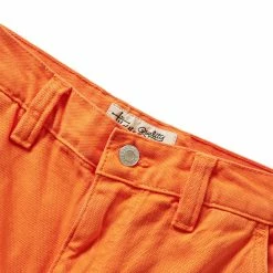 Stüssy CANVAS WORK PANT 9 Stüssy CANVAS WORK PANT -NIke Shop STUSSYCANVASWORKPANTORANGE30116496 3