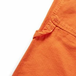 Stüssy CANVAS WORK PANT 11 Stüssy CANVAS WORK PANT -NIke Shop STUSSYCANVASWORKPANTORANGE30116496 5
