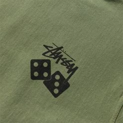 Stüssy DICE PIGMENT DYED CREWNECK -NIke Shop STUSSYDICEPIG.DYEDCREWARTICHOKES1914883 4