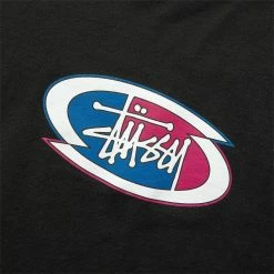 Stüssy SPLIT OVAL TEE 7 Stüssy SPLIT OVAL TEE -NIke Shop STUSSYSPLITOVALTEEBLACKS1904768 3