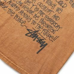 Stüssy SMALL TALK PIGMENT DYED TEE -NIke Shop STUSSYSTALKPIG.DYEDTEEALMONDM1904858 4