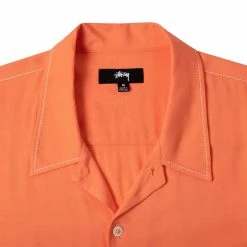 Stüssy CONTRAST PICK STITCHED SHIRT 10 Stüssy CONTRAST PICK STITCHED SHIRT -NIke Shop StussyCONTRASTPICKSTITCHEDSHIRTPEACHS1110235 4