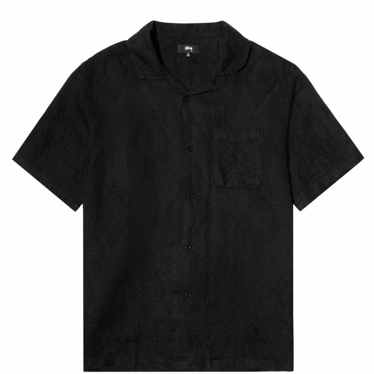 Stüssy DIAMOND JACQUARD LINEN SHIRT 3 Stüssy DIAMOND JACQUARD LINEN SHIRT