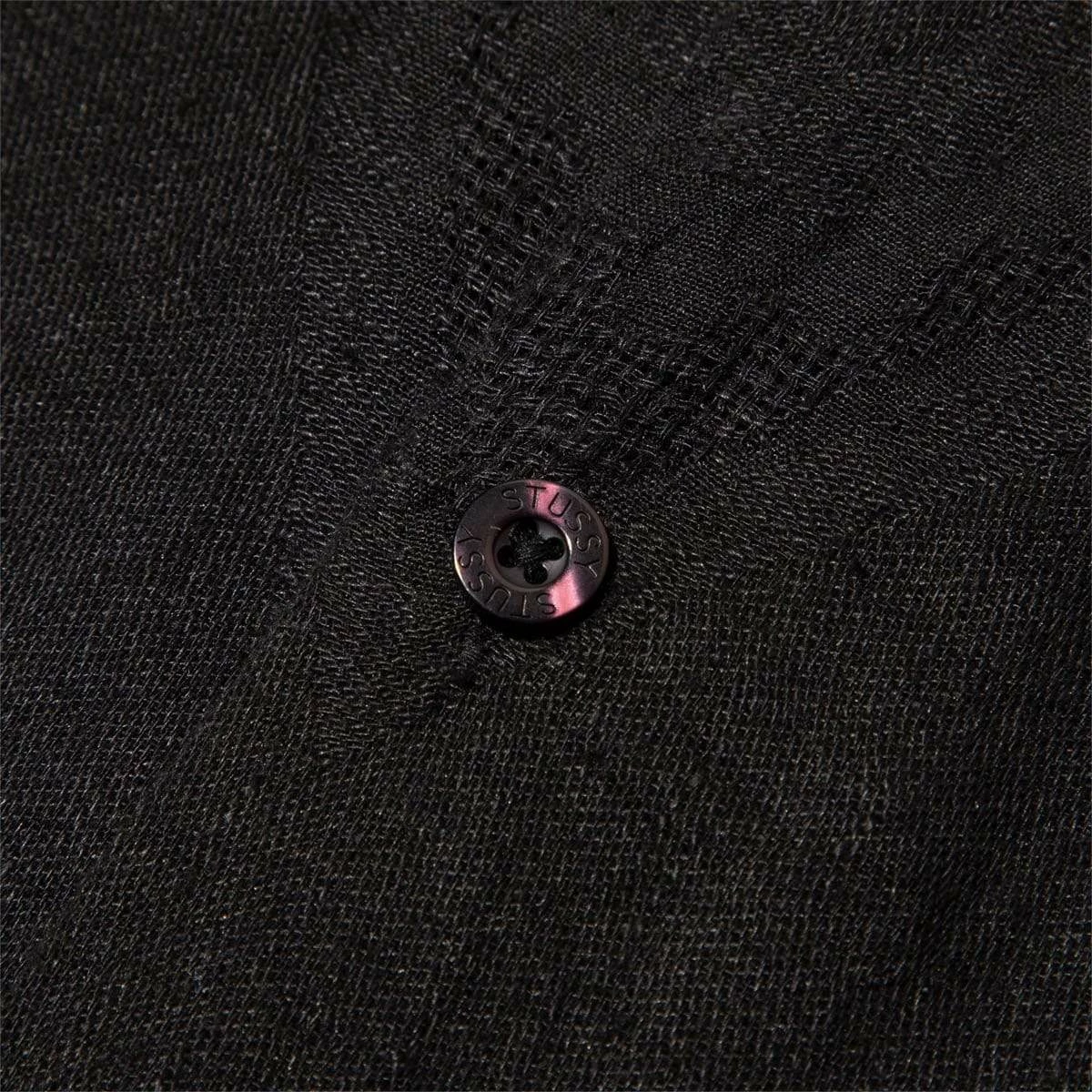 Stüssy DIAMOND JACQUARD LINEN SHIRT 5 Stüssy DIAMOND JACQUARD LINEN SHIRT - Image 3