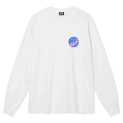 Stüssy GLOBAL PEACE PIG. DYED LS TEE