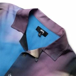 Stüssy MOTION PATTERN SHIRT -NIke Shop StussyMOTIONPATTERNSHIRTBLUES1110201 3