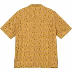 Stüssy PAISLEY TEARS SHIRT -NIke Shop StussyPAISLEYTEARSSHIRTMUSTARDS1110234 3