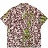 Stüssy PSYCHEDELIC PALM TREE SHIRT -NIke Shop StussyPSYCHEDELICPALMTREESHIRTBURGUNDYM1110187 1